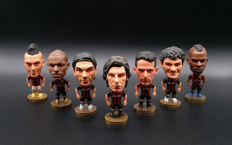 Soccerwe Italy Milan Футбольные Звезды прекрасная фигурка модель игрушки футбольные