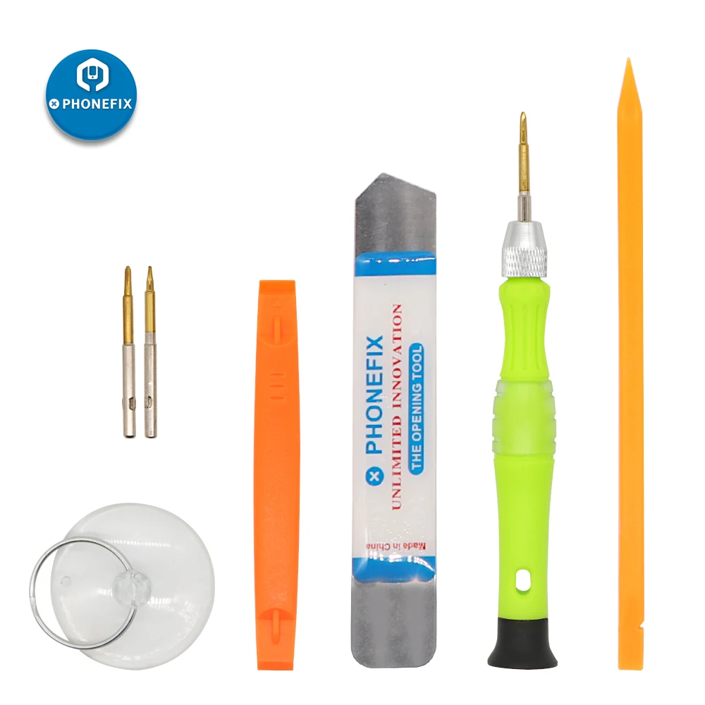 

8pcs Mobile Phone Best Screwdrivers Set Phone Disassembly Tools Kit Crowbar Spudgers Mini Sucker Phone repair Must Have Tools