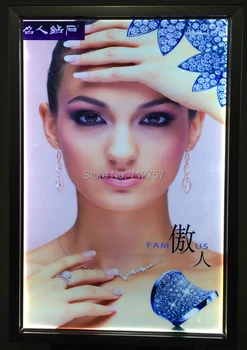 

60X90X2.8cm Slim Indoor Illuminated Led Poster Light Box