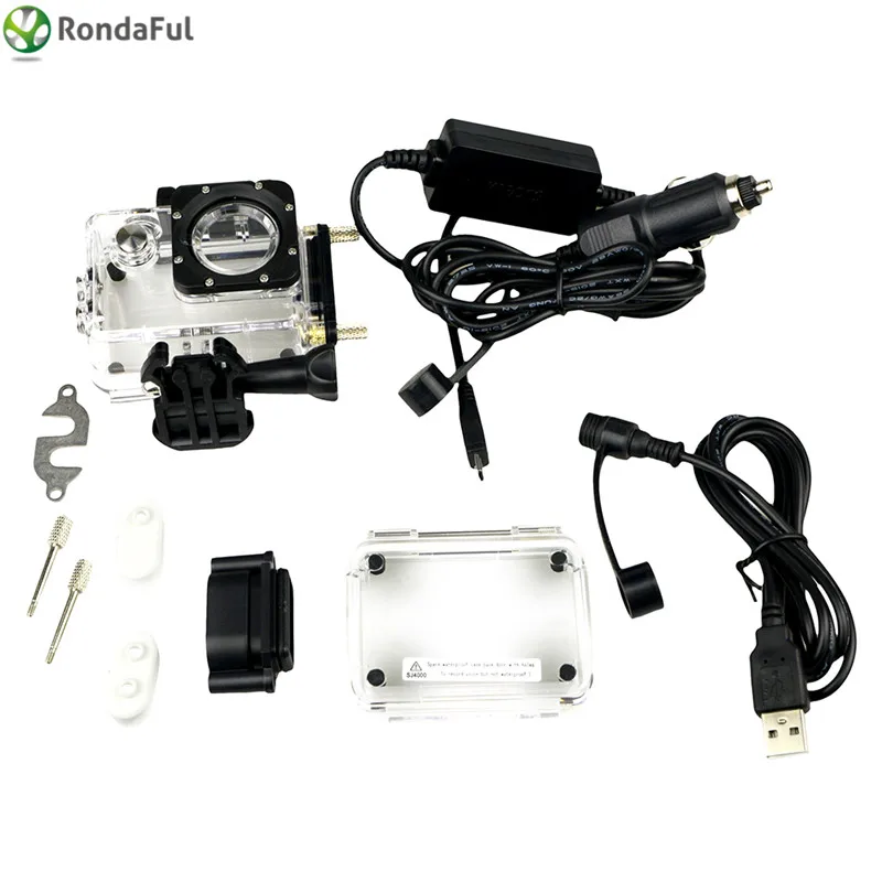 Wholesale Motorcycle Waterproof Hard Case for Original SJCAM SJ4000 Series + Car Charging Action Camera Case for SJ4000 Buy Cheap Motorcycle Waterproof Hard Case for Original SJCAM SJ4000 Series + Car Charging Action Camera Case for SJ4000
