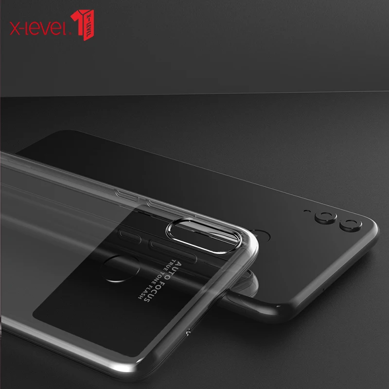 

X-Level Soft Clear Case For Huawei Honor 8X Cover Shockproof Transparent Ultra Thin TPU Back Cover Case For Huawei Honor 8X Max