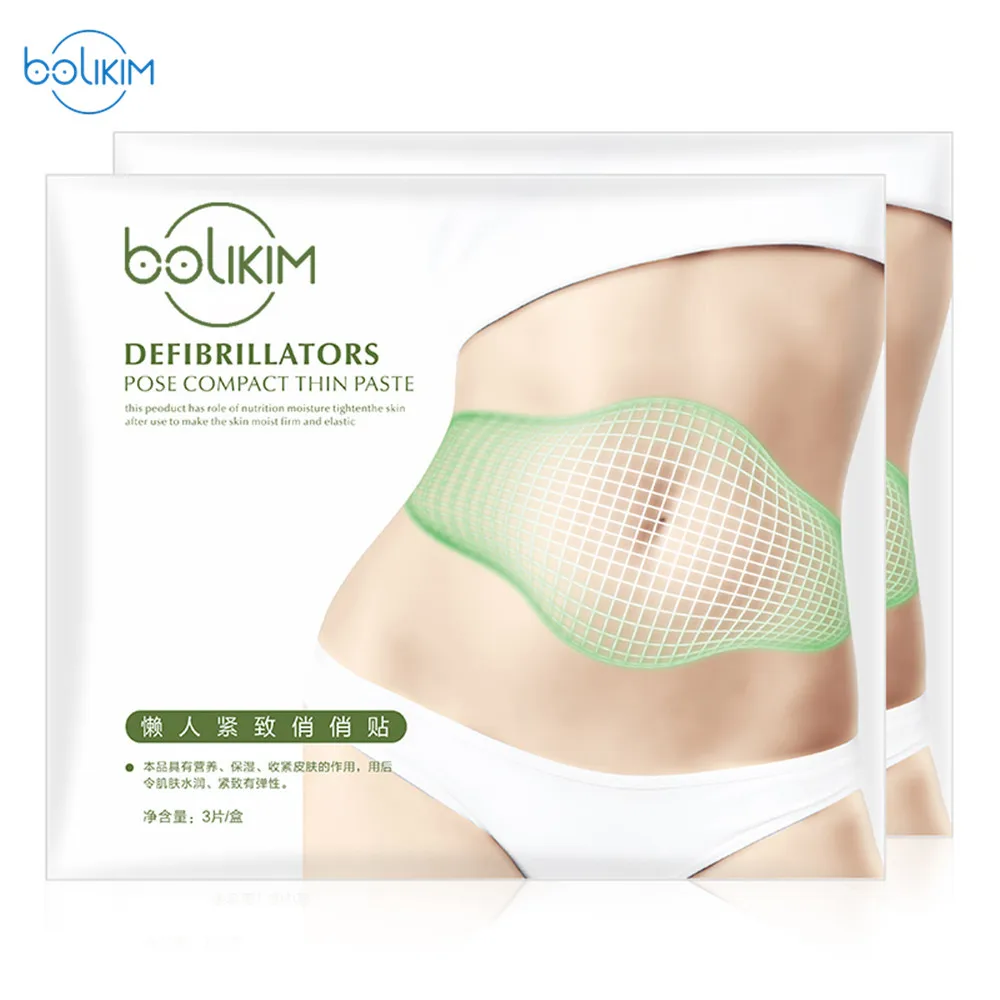 

BOLIKIM 3Pcs/15Pcs Wonder Quick Belly Slim Patch Abdomen Effective Fat burning Navel Sticker Slim Patch Belly Body Wraps