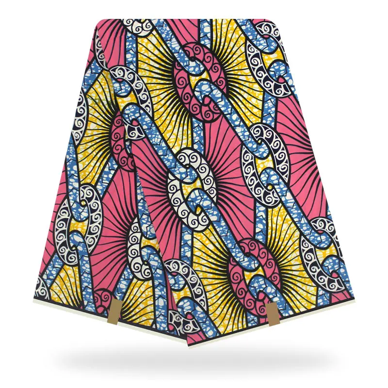 

Wholesale 100% Cotton Ankara Veritable Dutch Real Hollandais Wax 6 Yards African Hollandaise Wax For Sewing Dress Soft ! L60850