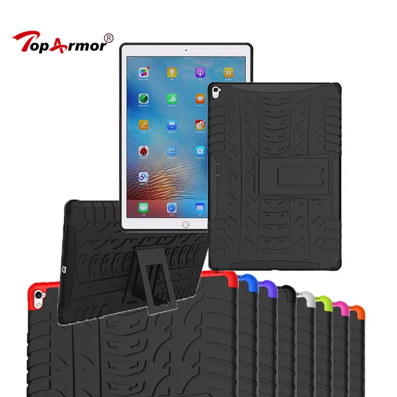 Heavy Duty PC+TPU Shock Proof Armor Hard Case For Apple iPad Pro 9.7