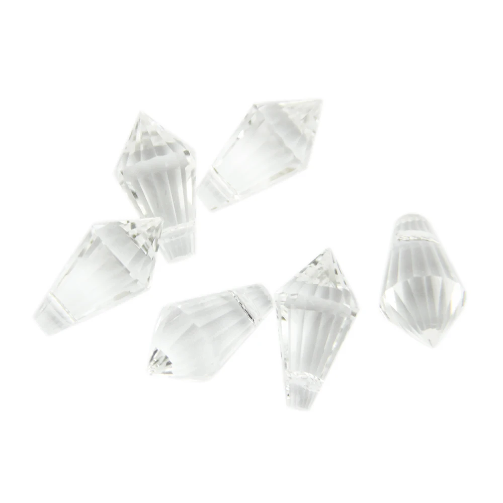 200pcs/Lot Small Size Clear Color 11x20mm Icicle Prism U Drop Prism Parts Pendant For Chandelier Suspension краска семи бес ный semi color clear