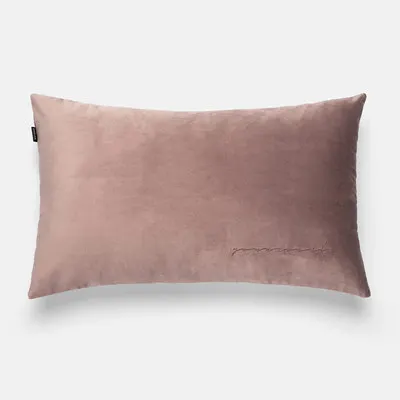 50x50/50x30 см Скандинавская элегантная буква вышитая бархатная наволочка для дивана наволочка для кровати чехол для поясничной подушки для спинки - Цвет: 50x30cm