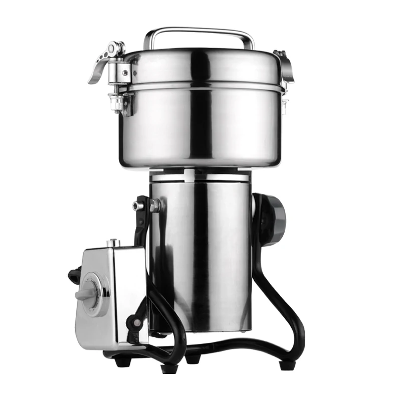 

Chinese Medicine Grain Cereals Mill Powder Machine Superfine Family High Quality Grinder with Full Stainless Steel 107 Dollors