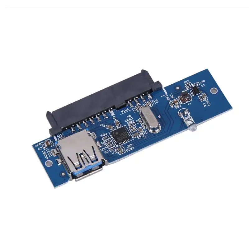 Новый 5 Гбит/с скорость передачи USB 3 0 до 2 &quotSATA 7 15pin адаптер жесткого диска для SATA