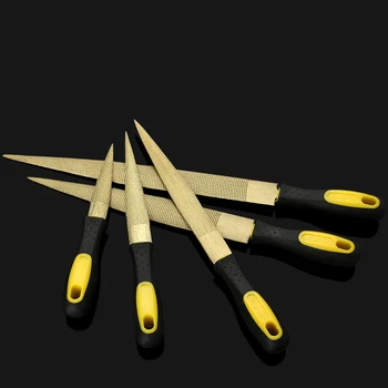 

High carbon steel Gold file Fine tooth Sharp head Semicircle Assorted file Rasp knife Setback Suitable for soft material