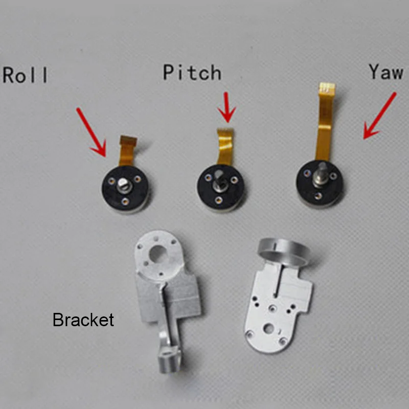 Для DJI Phantom 3 Drone запасные части карданный камеры шаг рулон Yaw двигатель запасные аксессуары