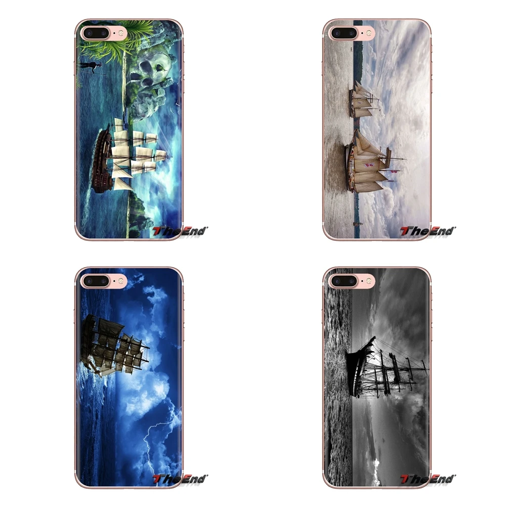 Sail Ship Ultra At sea HD Wallpaper Soft Skin Cover For Xiaomi Mi4 Mi5 Mi5S Mi6 Mi A1 A2 5X 6X 8 9 Lite SE Pro Max Mix 2 3 2S |