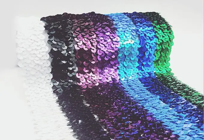 3 см эластичные блестки кружево плетение бусины эластичная лента танцевальное платье шторы аксессуары ручной работы DIY