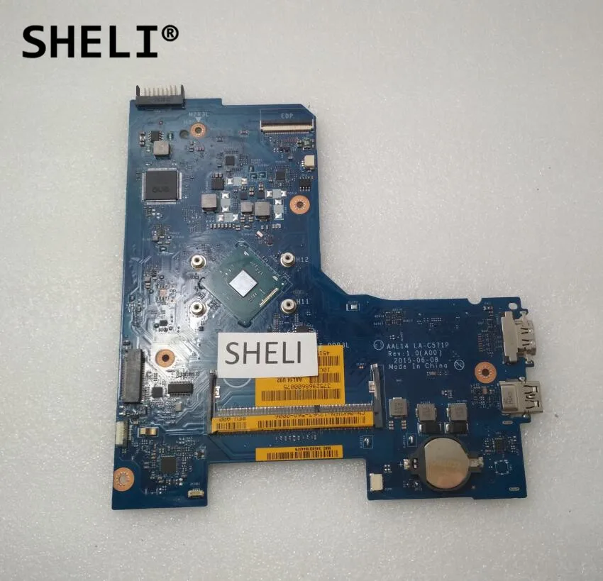 ^*Best Offers SHELI For DELL 15 5000 Series 5552 Motherboard with N3050 cpu LA-C571P