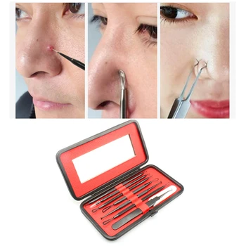 

7 PCS /Set Premium Blackhead Needles Comedone Acne Pimple Blemish Treatments Extractor Remover Face Skin Care Tool Kit Hot Sales