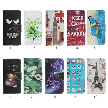 

50pcs/lot For Huawei y5 2019 Y7 Y6 2019 Owl Camo Book Leather Case with Stand For Huawei P Smart Z P20 Lite 2019 Honor 20 Pro