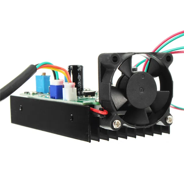 450/445nm 17W High Power Laser Head Engraving Module Adjustable Focal 17000mw Blue Laser Module DIY Wood Metal Engraving Machine
