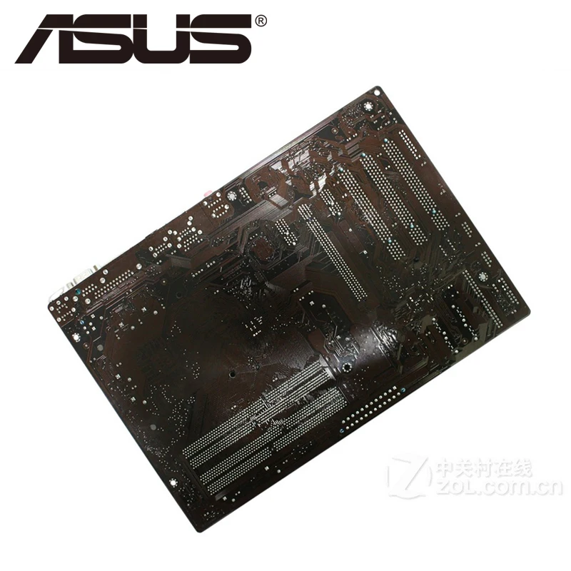 Материнская плата Asus P5P41C для настольных ПК P41 Socket LGA 775 Q8200 Q8300 DDR2/3 16G ATX UEFI биос оригинальная б/у материнская плата в продаже