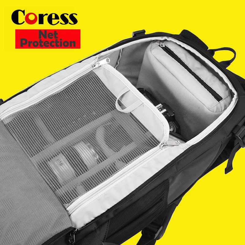 

Coress C8011 Professional Anti-theft Camera Photo Backpack 14' laptop Waterproof Video Bag Case For Canon Nikon Digital SLR/DSLR