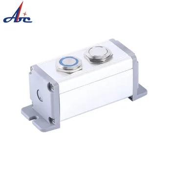 

2 Hole Aluminium Alloy Switch Box 22mm 19mm Hole Size Single Cut-out Waterproof Push Button Box