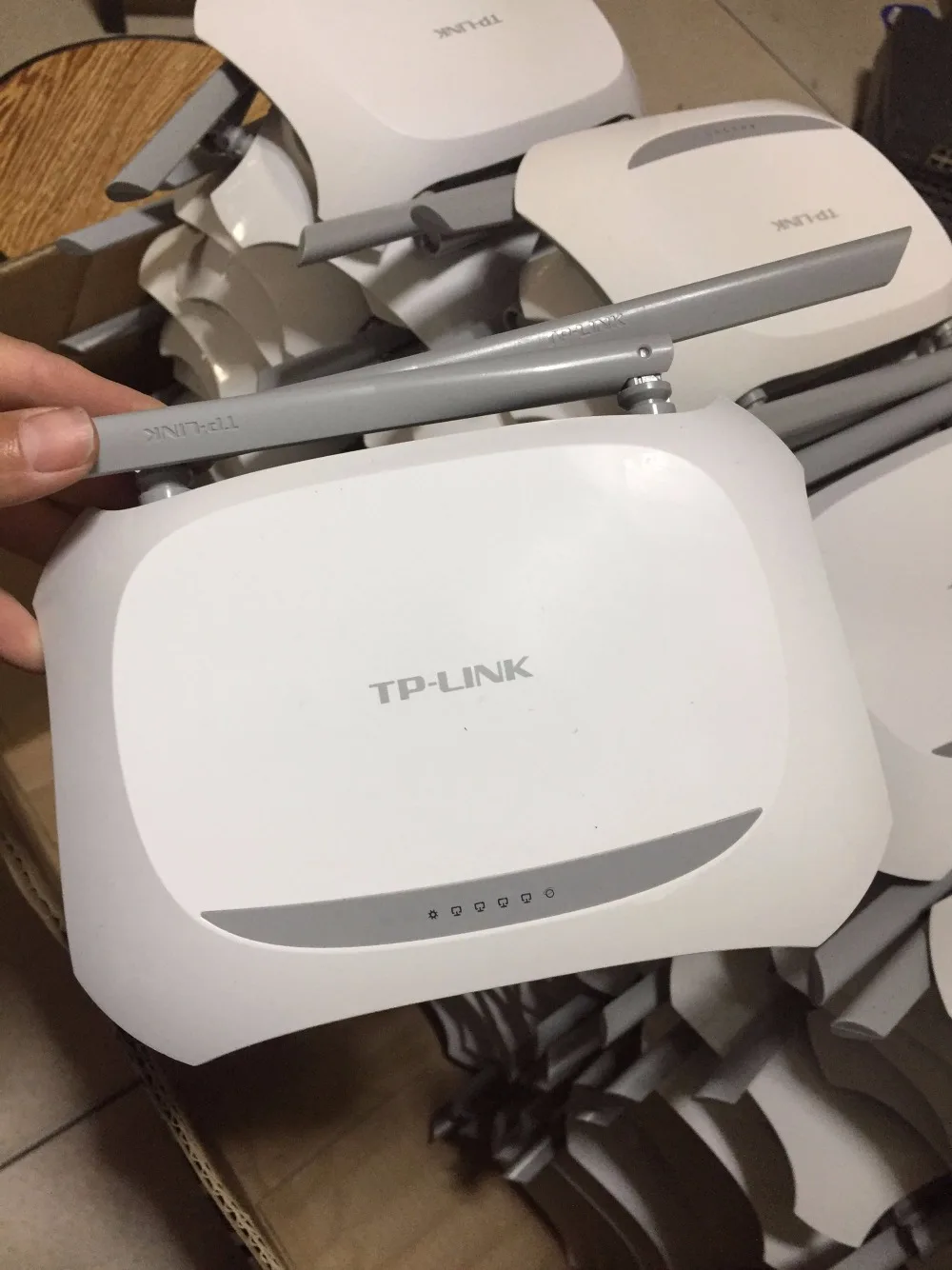 

Used,TP-Link Wireless Router 300M Wifi router TL-WR842N 2.4G Wireless router Wifi repeater TP LINK 802.11b Phone APP Routers