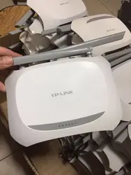 Используется, TP-Link беспроводной маршрутизатор 300 м Wi-Fi маршрутизатор TL-WR842N 2,4 г беспроводной маршрутизатор Wi-Fi ретранслятор TP LINK 802.11b телефон