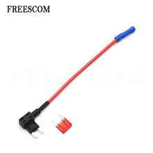 1 teile/los Mini Auto Sicherung Hahn Adapter Halter Für Auto Lkw mit 10A Standard ATM Klinge Sicherung(China)
