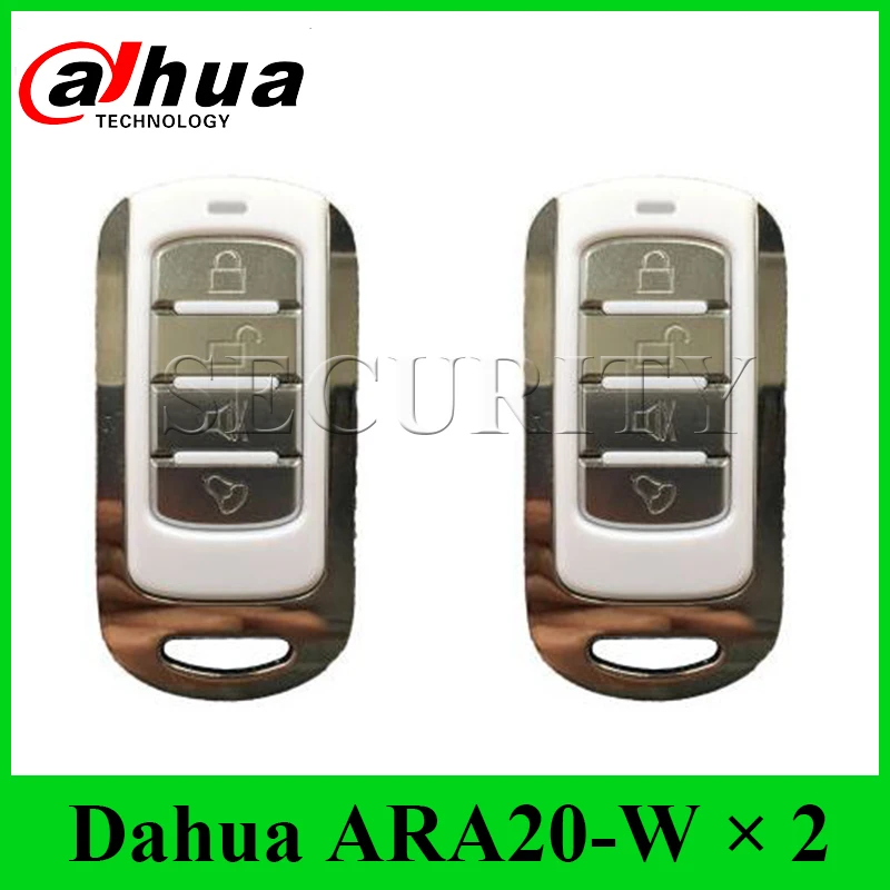 

2 Pieces/ Lot Dahua ARA20-W Four-Key Remote Control 128 bit AES encryption algorithm Express Shipping