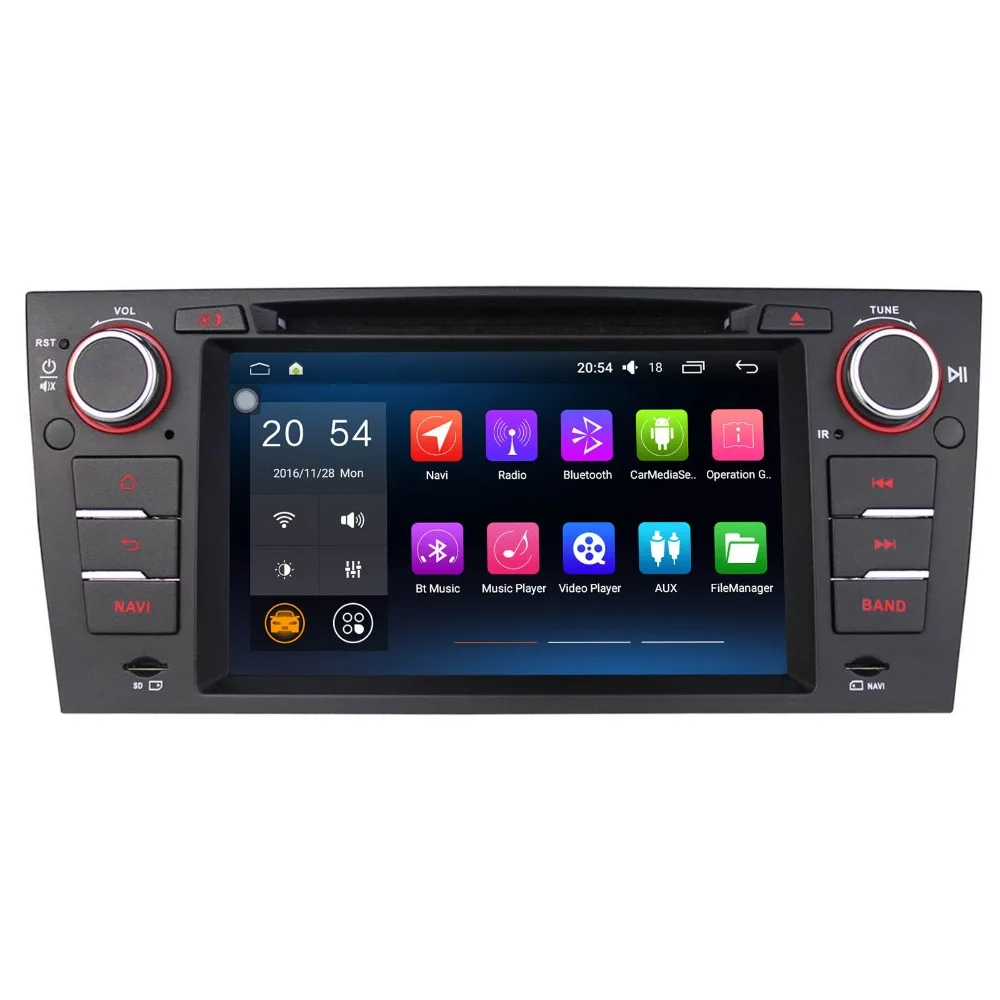 

7" 8 Core Android 8.0 Car Radio For BMW E90 2004-2012 Car Stereo RAM 4GB Car Audio ROM 32GB Multimedia Player Without DVD