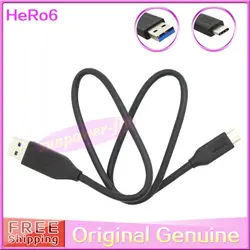 Оригинальный USB Зарядное устройство зарядный кабель шнур для GoPro HERO 6 Камера
