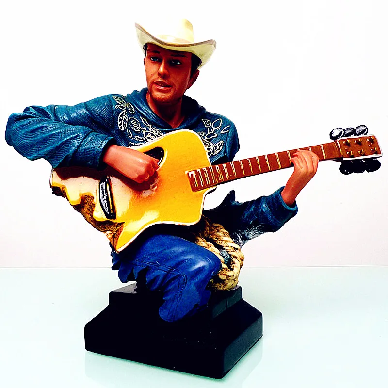 Buy Guitar Bust Statue Famous Music Figure Sculpt