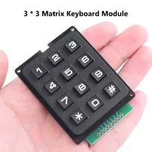 4x4/3x4 Матрица клавиатуры модуль использовать ключ PIC AVR штамп Sml 4*4/3*4 Пластиковые ключи переключатель для Arduino контроллер