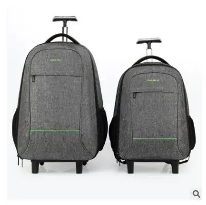 Travel Rucksack Bag Wheeled Backpack For Men Cabin Luggage Trolley Bags With Wheels Business Carry On Rolling Luggage Suitcase