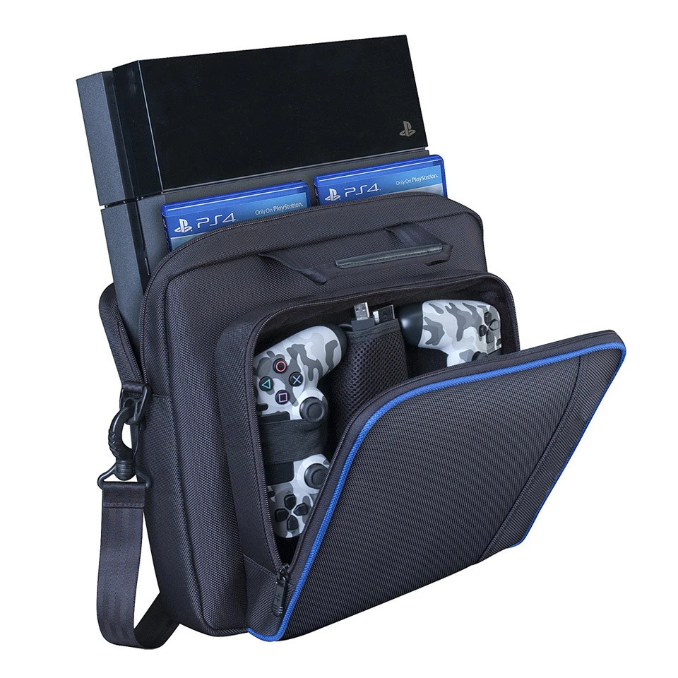

For PS4/PS4 Pro/PS4 Slim Gamepad Handbag Original Size as Sony PlayStation 4 Console Protective Shoulder Bag Controller case