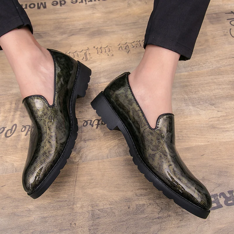 men's cool italian glossy patent leather oxford shoe luxury brand 2017 male unique fashion pointed toe slip on footwear for men (51)