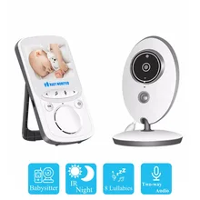 Besder беспроводной ЖК-Аудио Видео монитор для младенца радио няня музыкальный Интерком 24h портативная детская камера детская рация няня