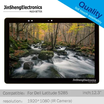 

Grade A Black LCD Screen Display For Dell Latitude 5285 12 2in1 For IR CAM - 3 Touch Screen Digitizer Assembly
