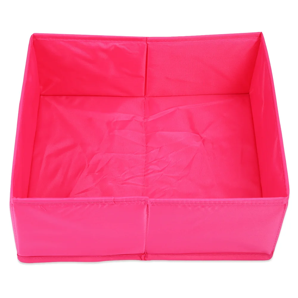 Foldable Storage Box Clothes Underwear Drawer Organizer Polyester