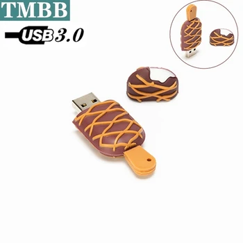 

Fast USB 2.0 Mini Ice Cream Cartoon Model Pen drive USB flash drive Pendrive 256G 8g 16g 32g 64G 128GB flash memory stick u disk