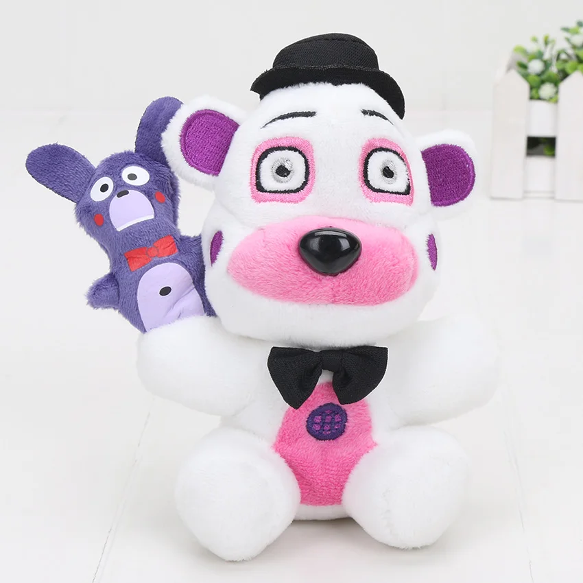 6 15cm Fnaf Sister Location Funtime Freddy Foxy Bonnet Lolbit Ballora Plush Stuffed Toy 7styles Foxy Plush Toy Freddy Fivefive Nights At Freddy Aliexpress