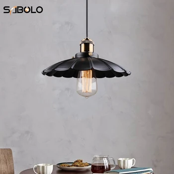 

Vintage Pendant Light Loft Pendant Lights Retro E27 Cord Pendant Lamp For Restaurant Bar Coffee Shop Home Lighting Pendant lamps