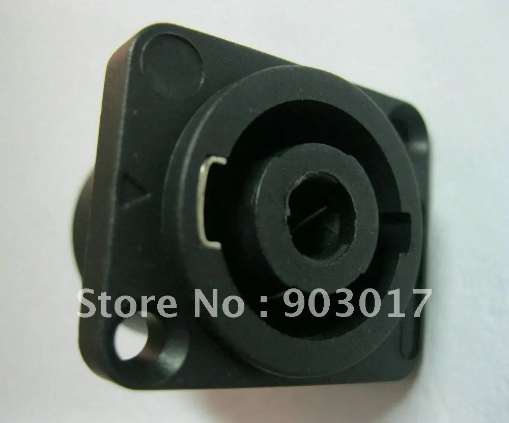 24 Pcs Speakon 4 Pin Female Jack Panel Mount Compatible Audio Cable