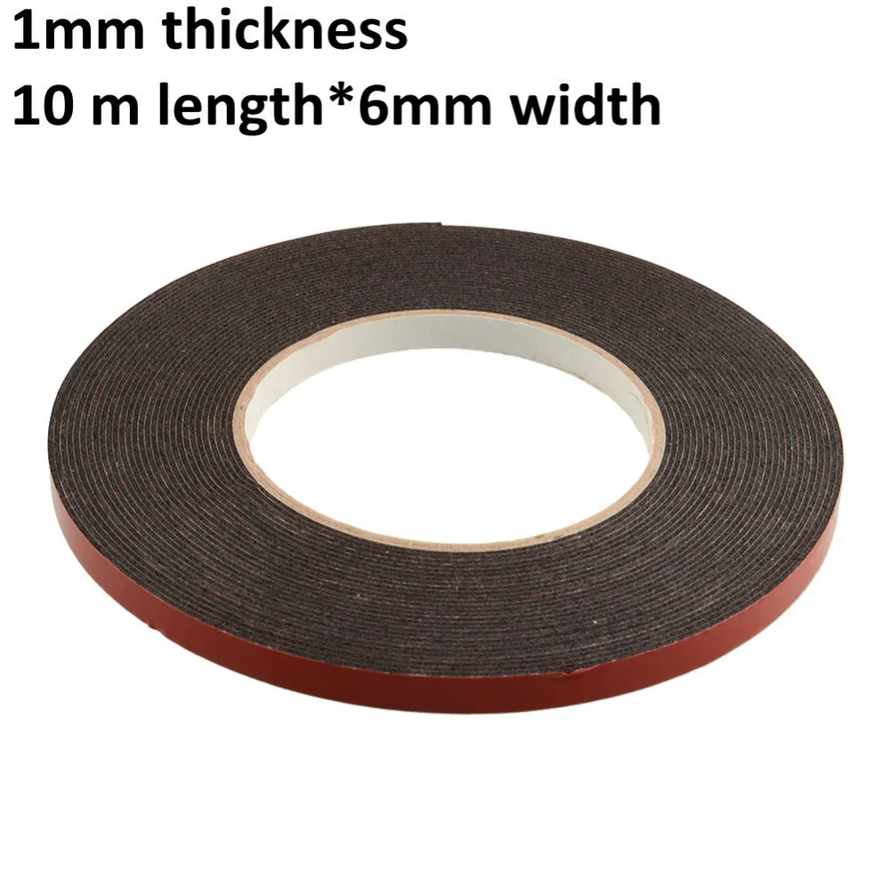 Double Sided Car Auto Vehicle Trim Number Plates Moulding Foam Sticky