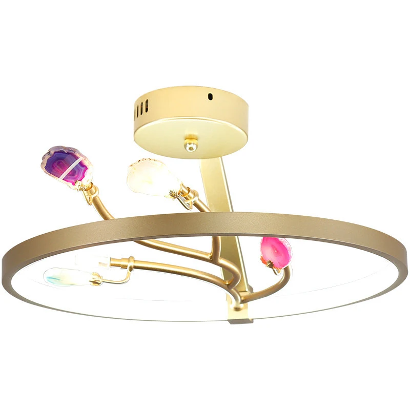 

Post modern G9 led Iron Agate Colorized LED Lamp LED Light Ceiling Lights LED Ceiling Light Ceiling Lamp For Dinning Room
