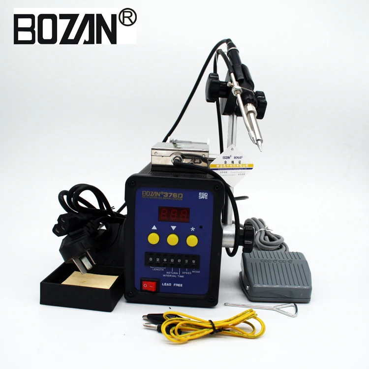 

BOZAN 376D Multi-function Soldering Machine Automatic Tin Feeding Machine Tin Feeder for Solder Station 90W 220V Hot Sale