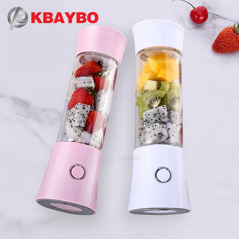 

480ML USB Charging Portable Juicer Machine Mixer Mini Juice Electric Smoothie Blender Smoothie Maker Blenders Machine Household