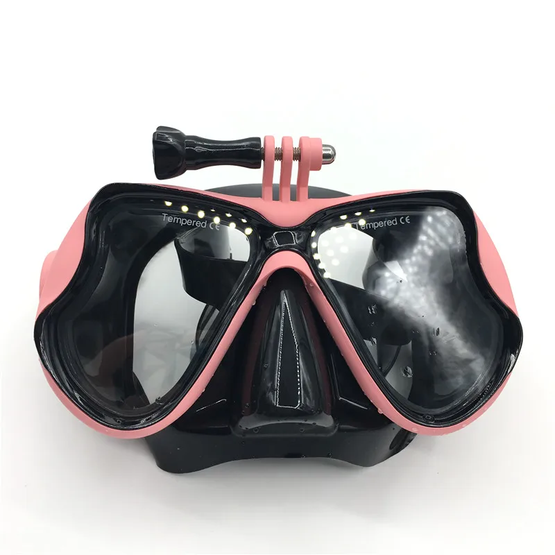 Маска для дайвинга для Gopro Водонепроницаемый аксессуары для подводной съемки Стекло маска для дайвинга для спортивной экшн-камеры Go Pro Hero 5/4/3+/3/2/1/SJ4000/спортивной экшн-камеры Xiaomi yi