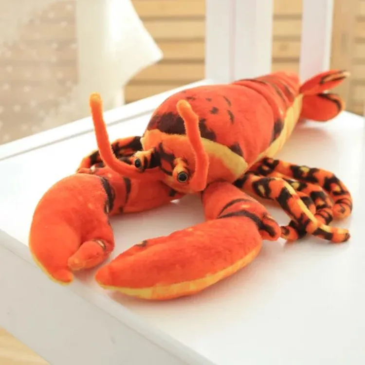 55cm Cute Lobster Plush Stuffed Fish Toys Doll Child Baby Soft Stuffed