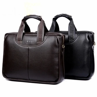 

2017 Brand POLO Men's Travel Bags High Quality Briefcase Crossbody Computer Men Handbag Solid PU leather Men Messenger Bag MB215