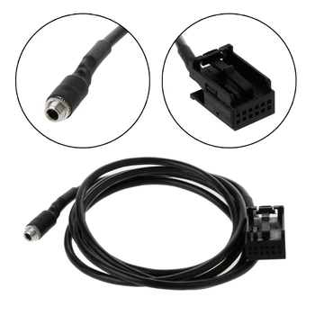

OOTDTY Auto 3.5mm Female AUX Audio Music Cable Adapter for Ford Focus Car Stereo 6000CD