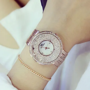 

Luxury Women Watches Diamond Famous Brand Elegant Dress Quartz Watches Ladies Rhinestone Wristwatch Relogios Femininos ZEK070